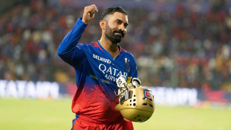 Dinesh Karthik named SA20 league ambassador alongside AB de Villiers