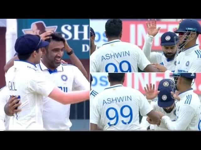 Virat Kohli bows down to Ravichandran Ashwin for levelling Shane Warne