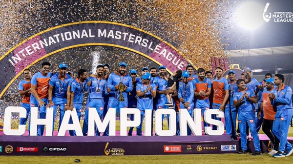 India Masters beat West Indies Masters by 6 wickets to clinch International Masters League T20 title 