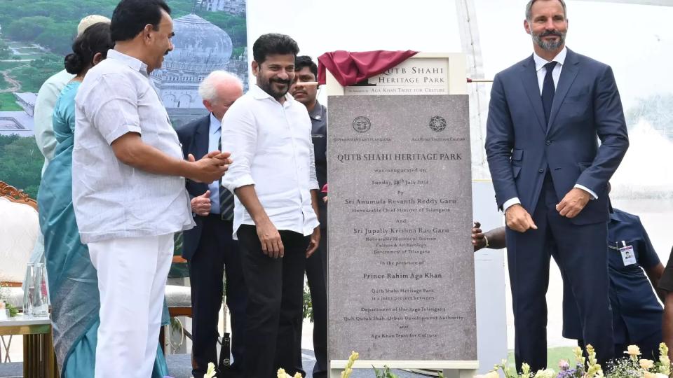 cmrevanthreddyinauguratesqutbshahiheritagepark