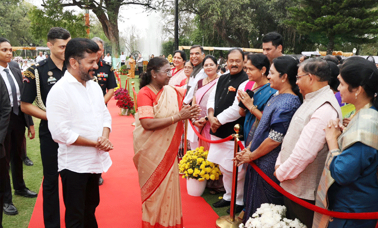 President Murmu hosts ‘At Home’ event at Rashtrapati Nilayam