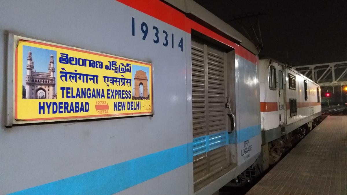 Telangana Express rescheduled to depart from Hyderabad at 4-30 pm today