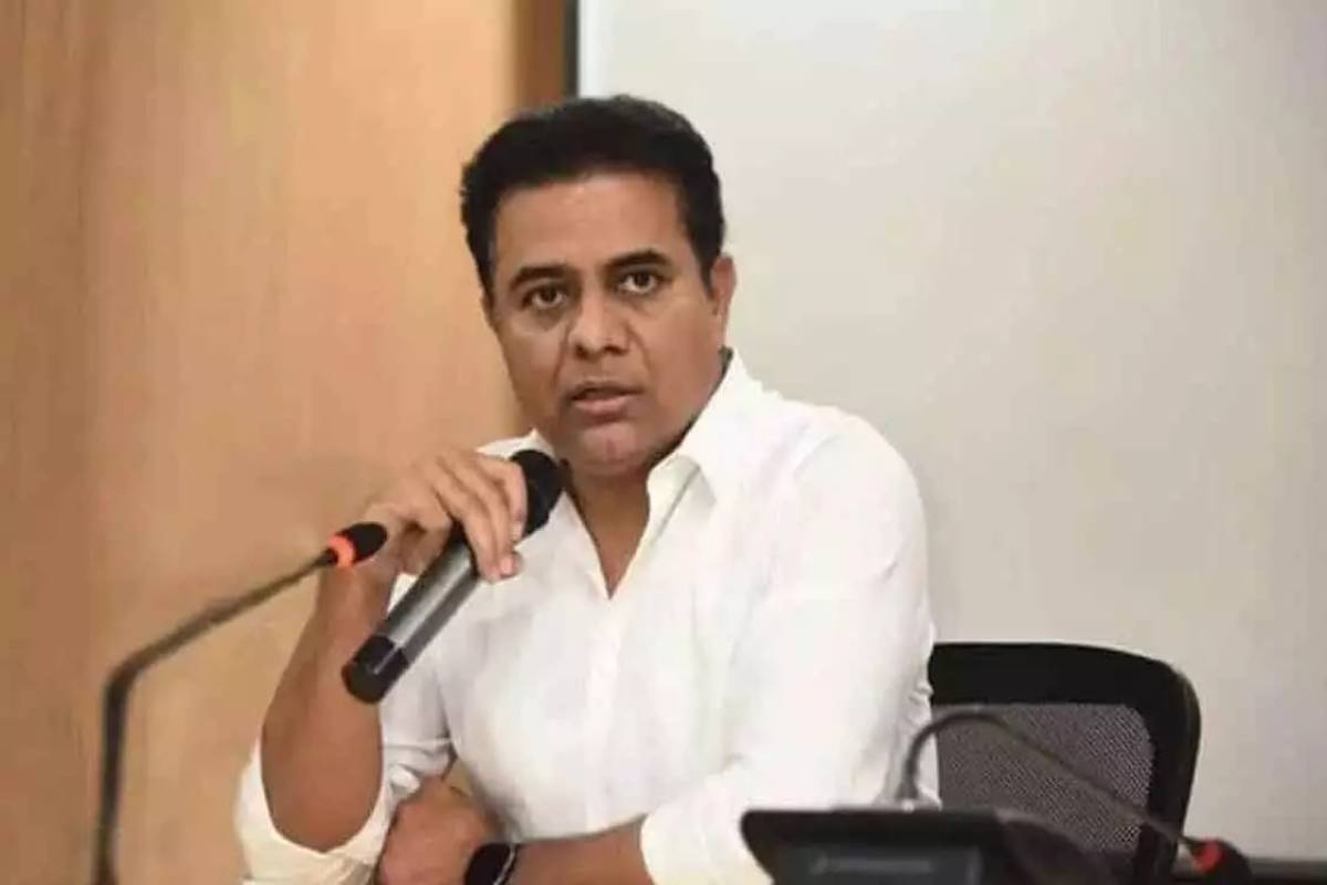 KTR questions Congress government’s silence on flood victims