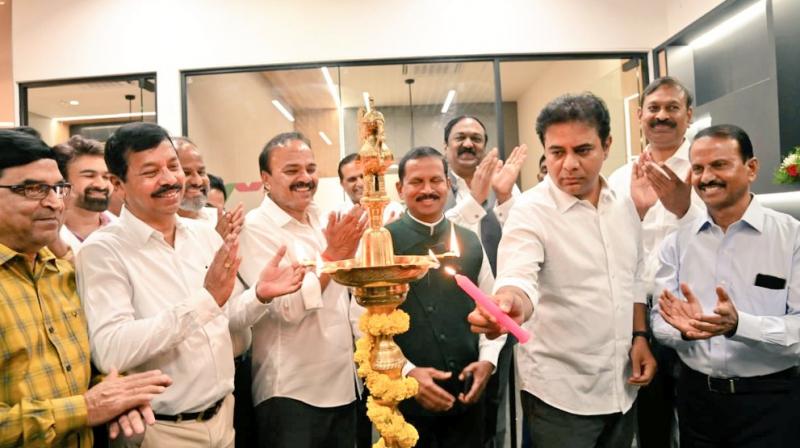 credaiofficeinauguratedinnanakramguda