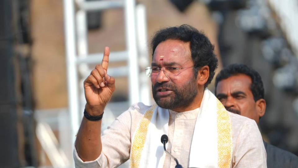 Telangana wants double-engine govt, claims Kishan Reddy