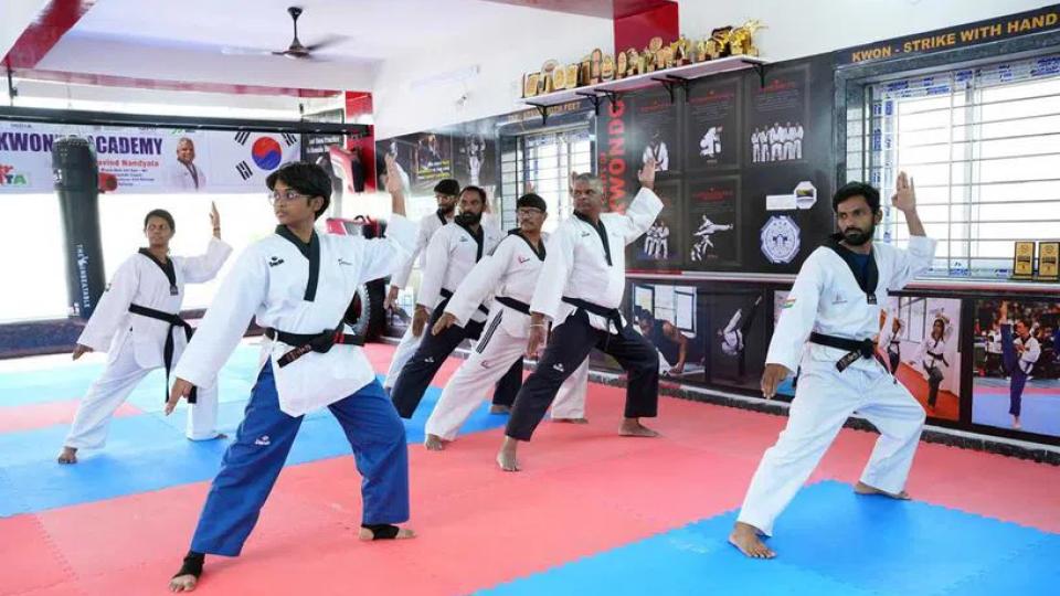 Power House Taekwondo Academy conducts colour belt grading test