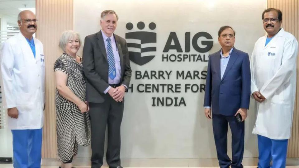 AIG Hospitals launches Barry Marshall Centre for H Pylori Research