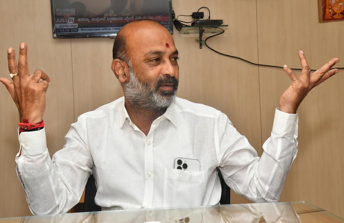 Union Minister Bandi Sanjay Kumar Criticizes Rahul Gandhi’s Comments on Sikhs