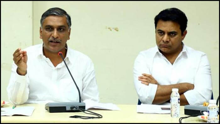 KTR, Harish Rao blame CM for attack on officials in Kodangal