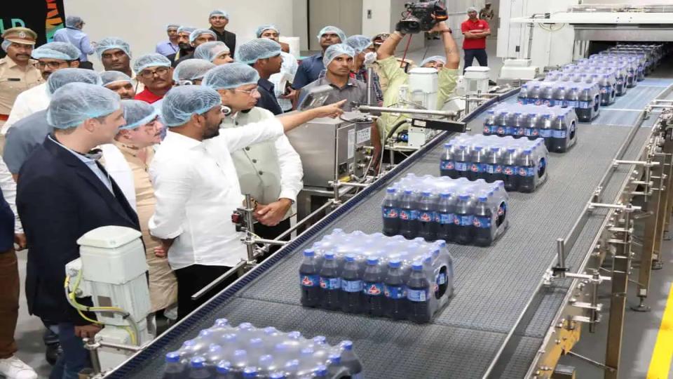 CM Revanth Reddy inaugurates Rs 1000 cr Coca-Cola plant in Siddipet