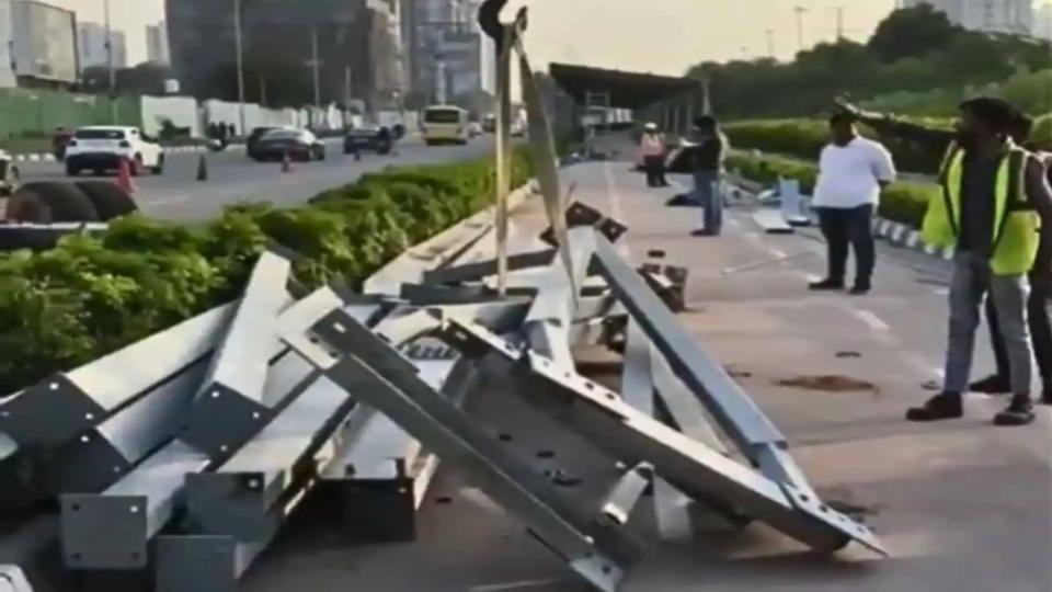 Part of solar roof cycling track in Hyderabad dismantled