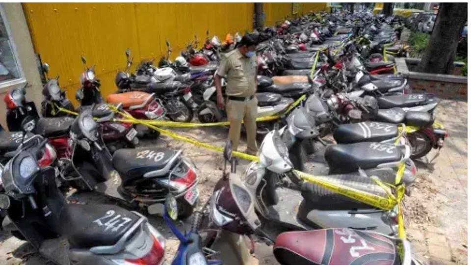 357 unclaimed vehicles to be auctioned in Hyderabad