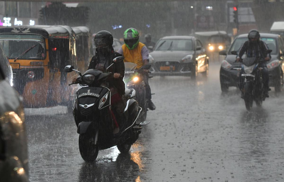 Telangana districts records hailstorms and rains