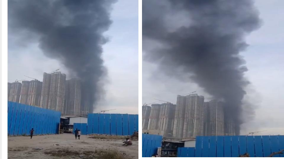 Fire in My Home’s under-construction high rise project in Kokapet