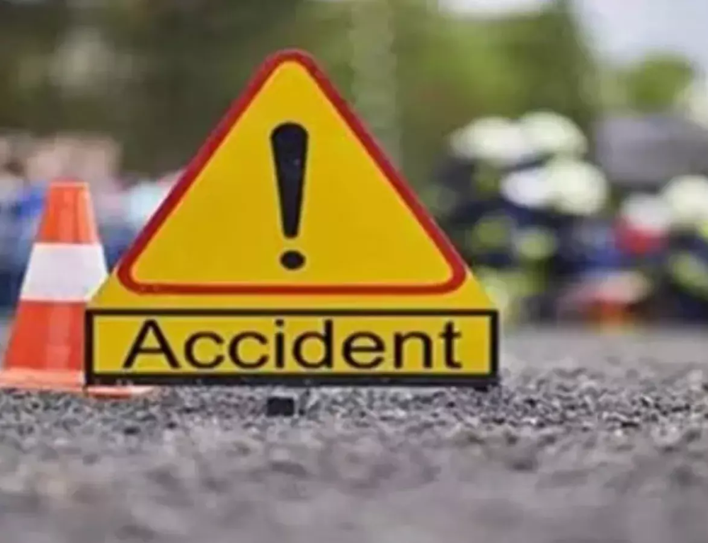  Three killed on spot as DCM runs over motorcycle in Devarakonda