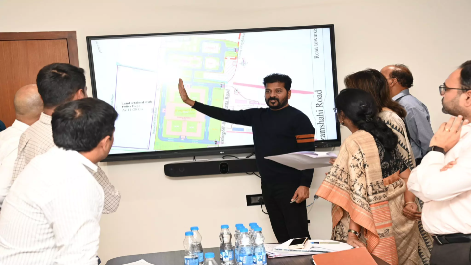 CM Revanth Reddy reviews Osmania Hospital construction plan