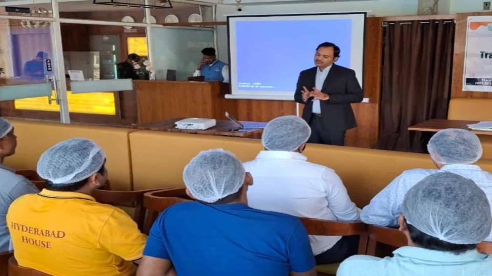 Food safety training sessions conducted in Telangana