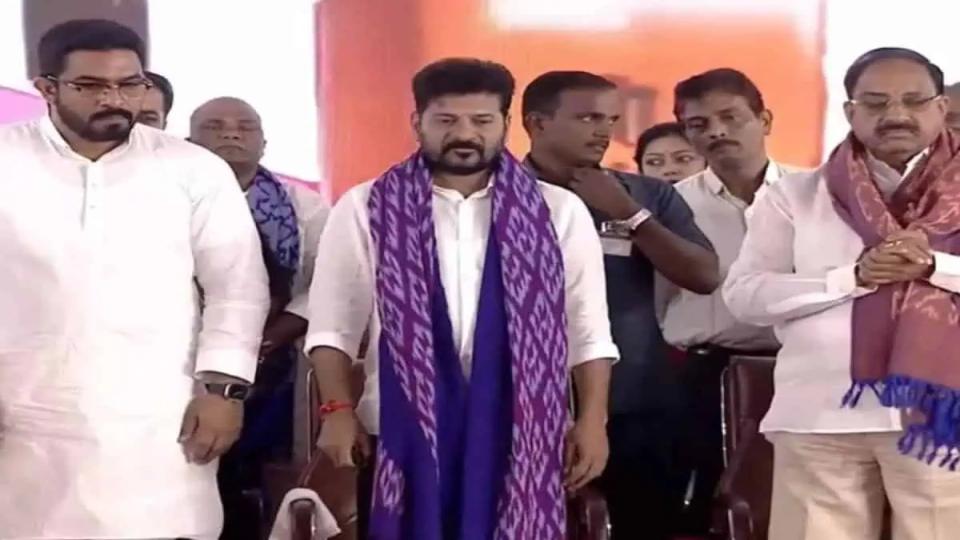 CM Revanth Reddy inaugurates Indian Institute of Handloom Technology at Nampally