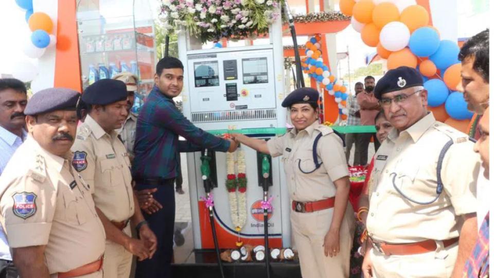 Police Welfare Department opens first petrol bunk in Siddipet