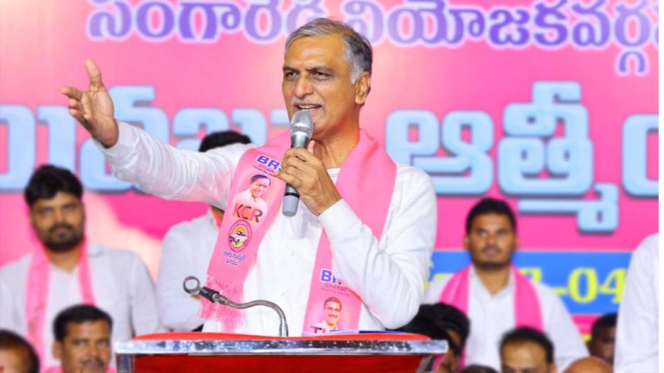 Congress Govt shelved Christmas, Ramzan gift schemes, says Harish Rao