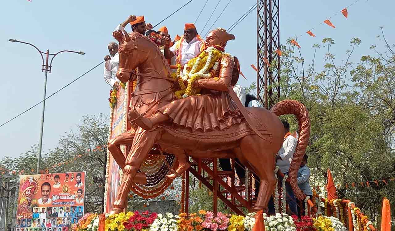 Mega procession to be taken out on Chatrapathi Shivaji Jayanthi in Hyderabad