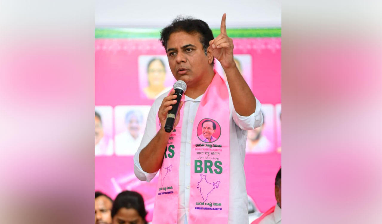 KTR demands apology from Rahul Gandhi over errors in Telangana caste survey