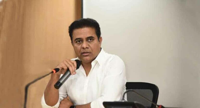 KTR hits out Congress government for bulldozer politics, neglect of the poor