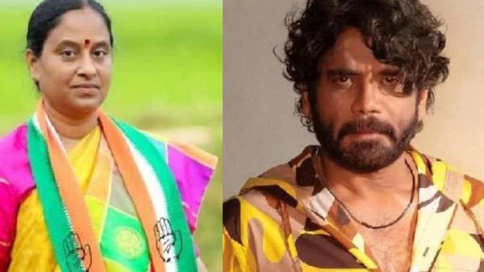 Nagarjuna files defamation case against Telangana min Konda Surekha