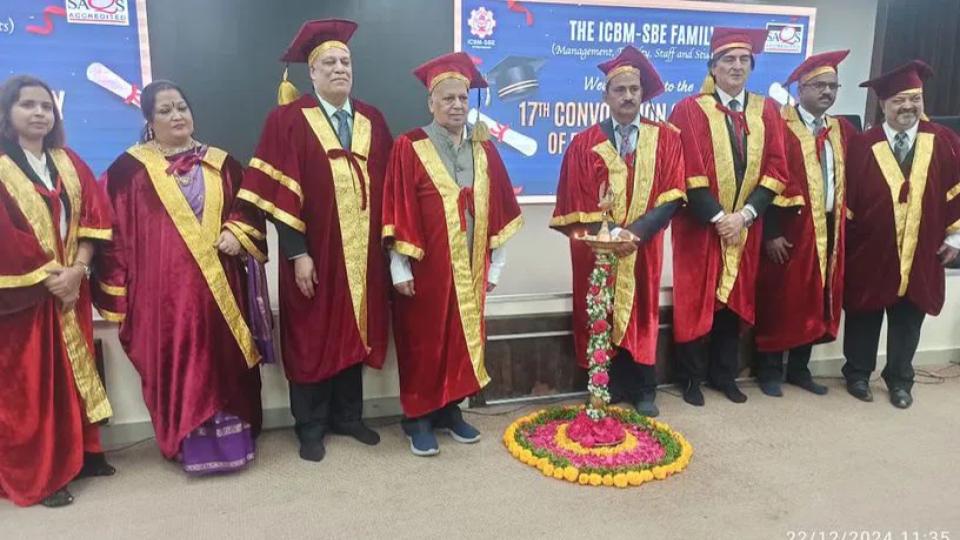 ICBM-School of Business Excellence celebrates 17th Convocation Ceremony