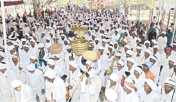 8-Day Nagoba Jatara begins in Adilabad district