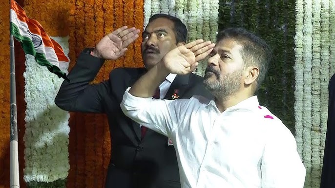 CM Revanth Reddy extends warm Independence Day greeting to the people of Telangana