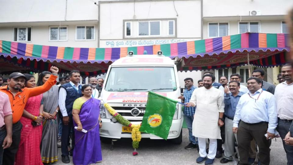 Kishan Reddy launches 100 days intensive TB campaign in Telangana