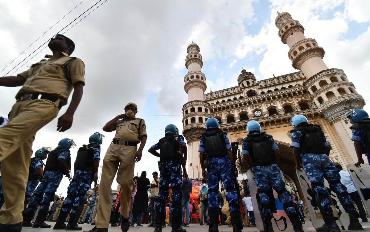 hyderabadpoliceonhighalertaheadofindependenceday