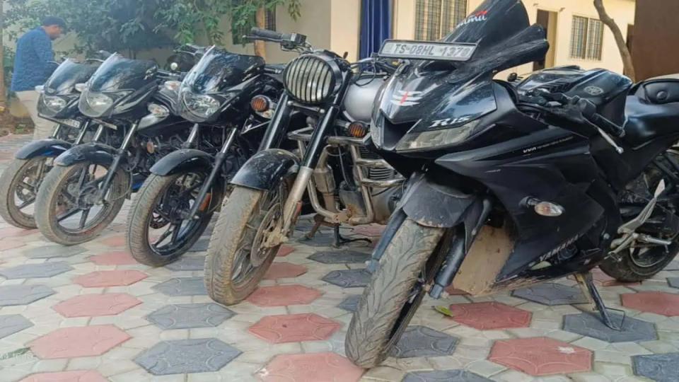 Bike theft gang in Hyderabad busted, 2 wheeler worth Rs 4L recovered