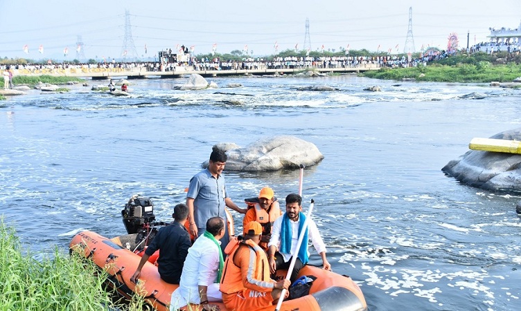 CM Revanth Reddy holds padyatra to highlight Musi River Rejuvenation Project