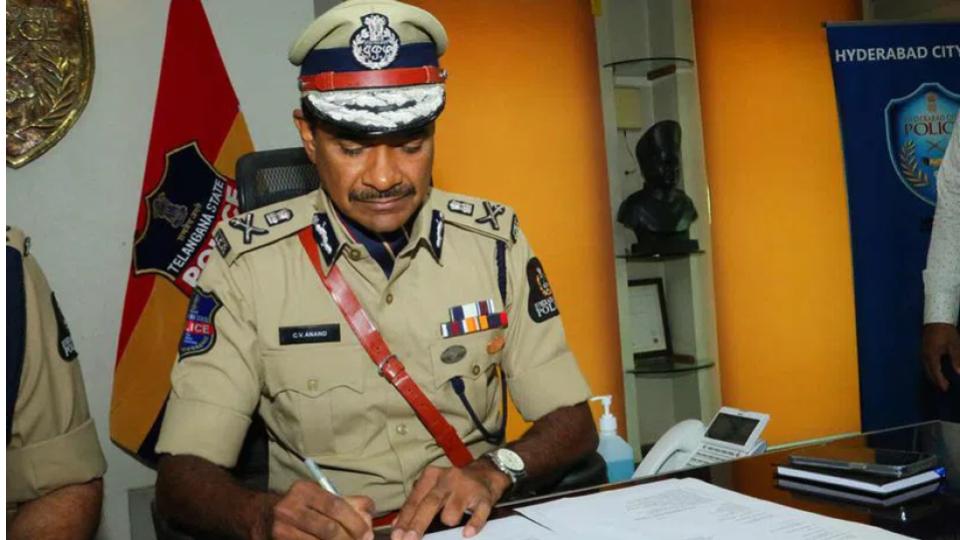 Telangana Govt appoints CV Anand as Commissioner of Police Hyderabad City