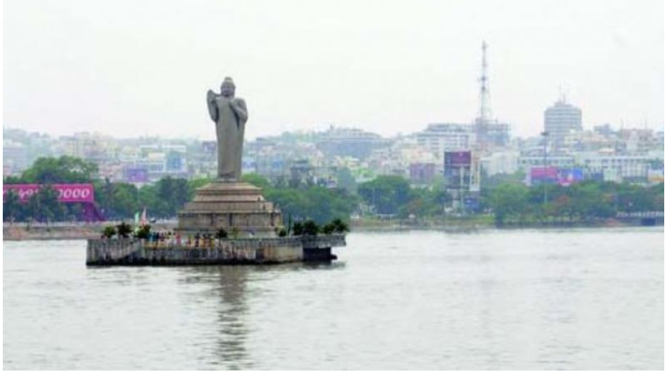 Tourism dpt security guard found dead in Hussain sagar