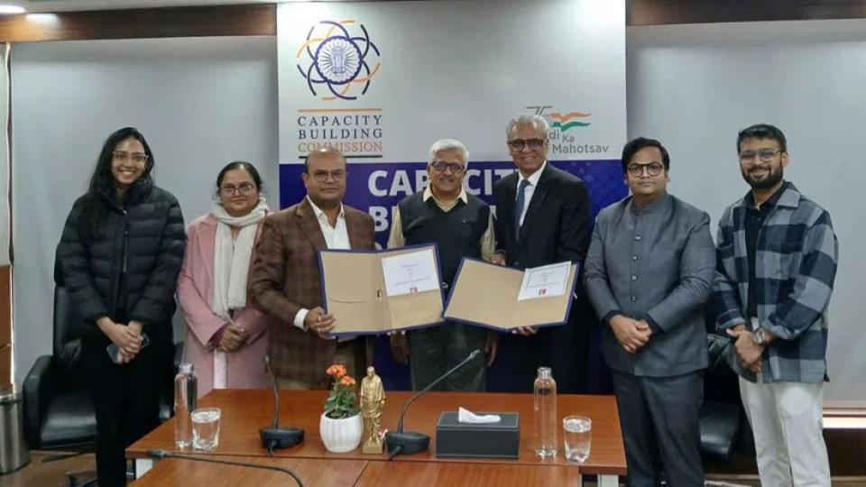 Kautilya School of Public Policy signs MoU with Capacity Building Commission