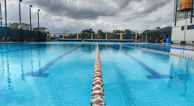 GHMC sealed Swimming Pool in Nagole.