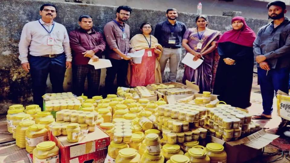 960kg adulterated ginger garlic paste seized in Khammam