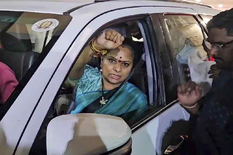 Excise case: Delhi court extends judicial custody of BRS leader Kavitha