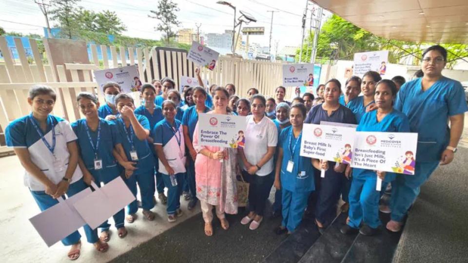 Awareness Rally on breastfeeding held in Hyderabad