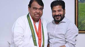 P Srinivas Reddy joins Congress party 