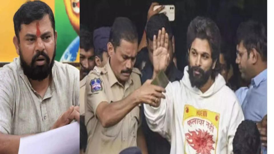 Raja Singh defends Allu Arjun after actor’s arrest in Hyderabad