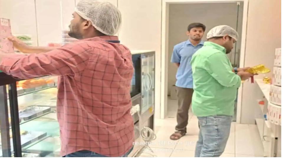 Food safety team raids supermarket, sweet shop in Hyderabad