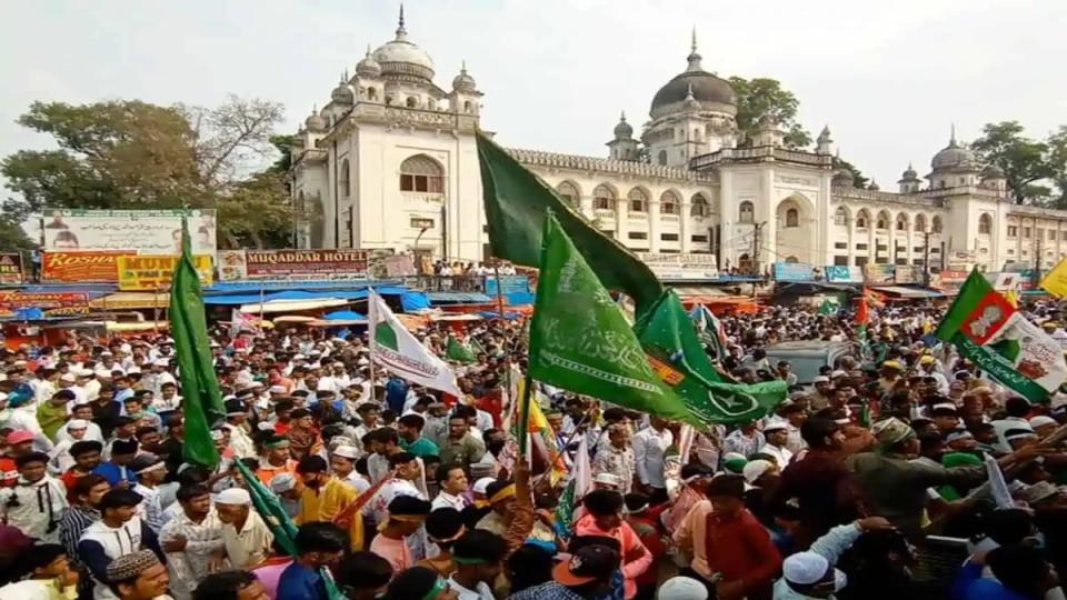 FIR over altercation during Milad Un Nabi rally in Hyderabad