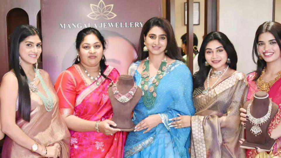 Grand Launch of Mangala Jewellery in Hyderabad with Celebrities