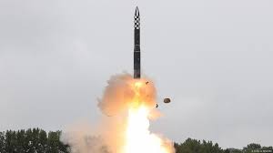 North Korea test-fires intercontinental ballistic missile