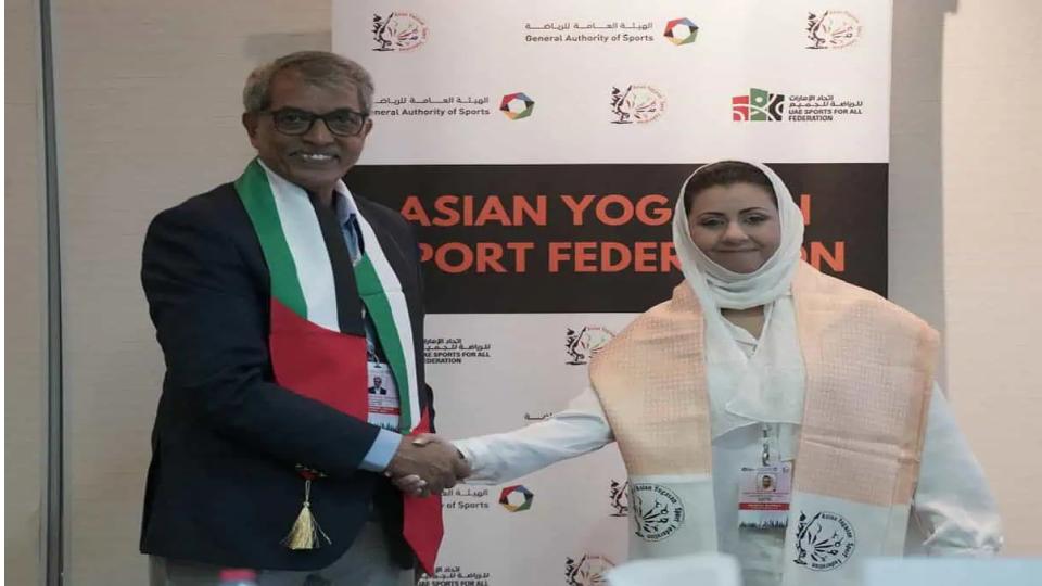 Padma Shri Nouf Al-Marwaai appointed Asian Yoga Sports Federation prez