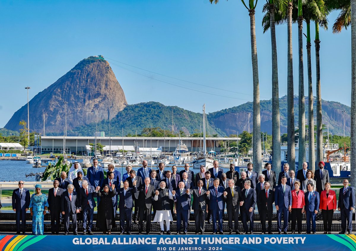 G20 leaders adopt Rio de Janeiro Declaration